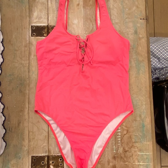 Victoria’s Secret Lace-up Front One Piece - Picture 3 of 6